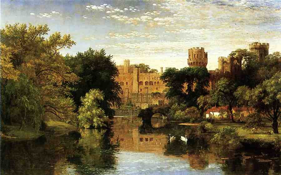 Jasper Francis Cropsey Warwick Castle, England